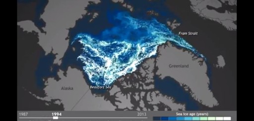 Vídeo muestra drástico deshielo en el Ártico