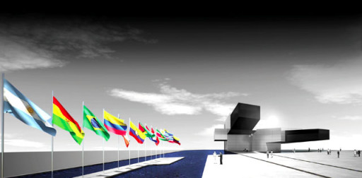 Presidente Correa destacó avances en complejo arquitectónico Unasur