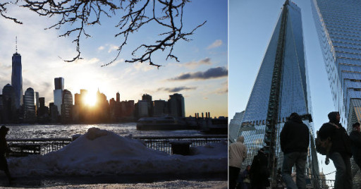 Cierran calles de Nueva York por peligro de caída de hielo