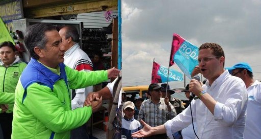 Candidatos a la alcaldía de Quito estuvieron hoy en el sur