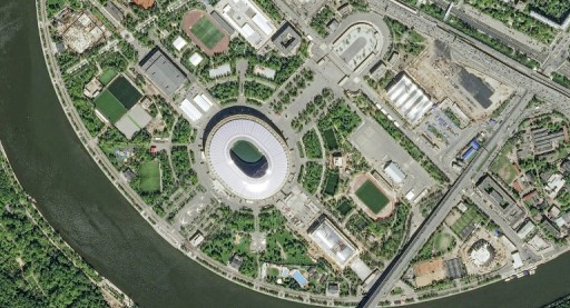 Así se ven los estadios del Mundial Rusia 2018 desde el cielo