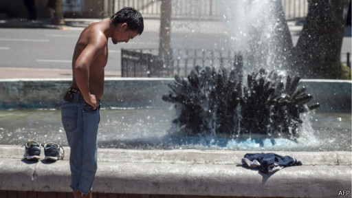 Argentina sigue agobiada por el calor y los cortes de luz