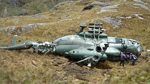 Perú: accidente de helicóptero deja siete muertos