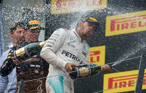 Lewis Hamilton (Mercedes) vence en el GP de Alemania de Fórmula 1
