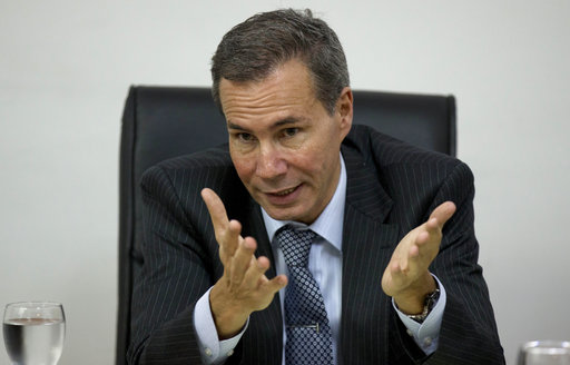 Justicia argentina ratifica que fiscal Nisman fue asesinado