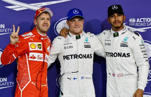 Valtteri Bottas arrancará primero en el Gran Premio de Abu Dabi