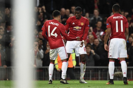 El Manchester United golea en Europa League sin Antonio Valencia
