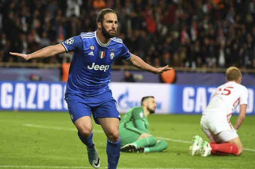 Juventus vence en condición de visitante al Mónaco en la ida de semifinales de Champions League