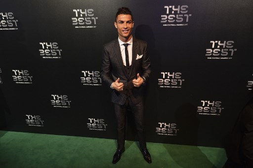 Cristiano Ronaldo gana el premio The Best a mejor jugador del año