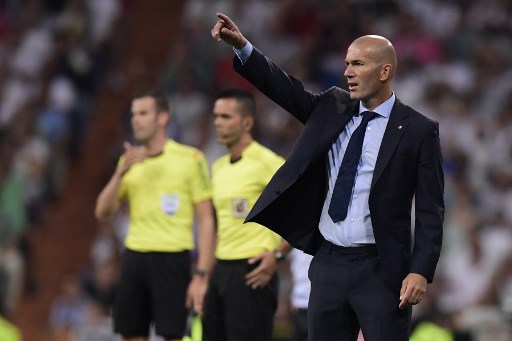 Zinedine Zidane tiene insólita marca al frente del Real Madrid
