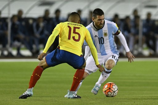 Ecuador cierra las eliminatorias sudamericanas con derrota ante Argentina