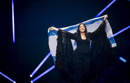 Yuval Raphael, representante de Israel en la Eurovisión 2025 celebrada en Suiza.