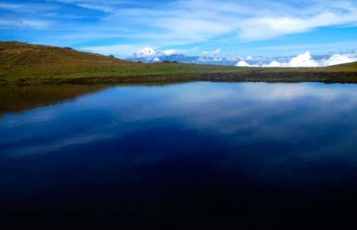 Laguna de San Borja, en Tunguarahua.