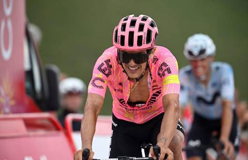 Richard Carapaz, ciclista ecuatoriano.