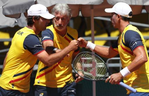 La selección ecuatoriana de tenis.