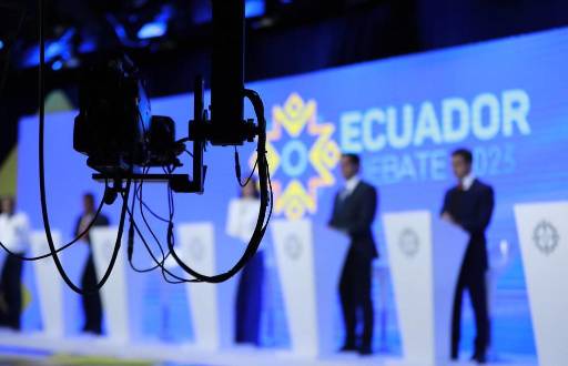 Imagen de archivo del Debate Presidencial en 2023.