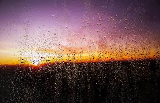 El clima con una temperatura calurosa, a su vez, con lluvia.