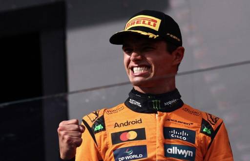 Lando Norris, piloto de McLaren.