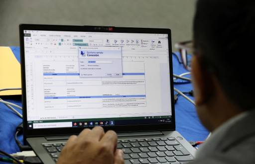 Sellado y verificación de la base de datos del Sistema Informático de Escrutinios y Resultados.