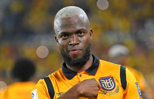Enner Valencia, capitán de la selección de Ecuador.