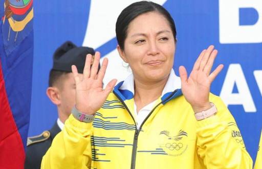 Diana Durango, atleta ecuatoriana.