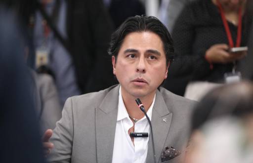 Fabián Calero en la Asamblea