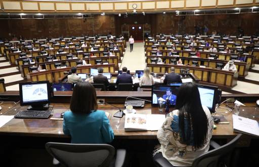Pleno de la Asamblea Nacional en una sesión del 24 de enero de 2025.