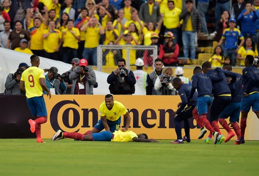 Ecuador resucita ante el campeón centenario en eliminatorias