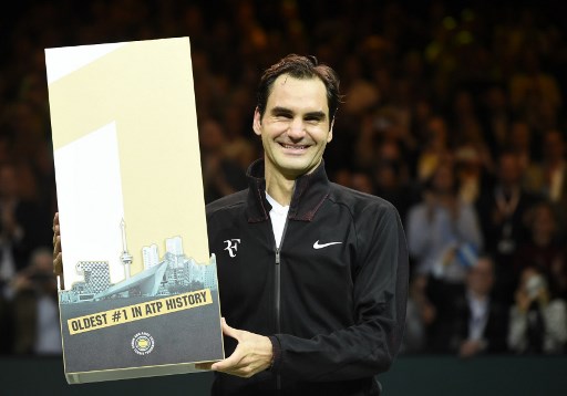 Roger Federer destrona a Rafael Nadal en el tope del ranking ATP