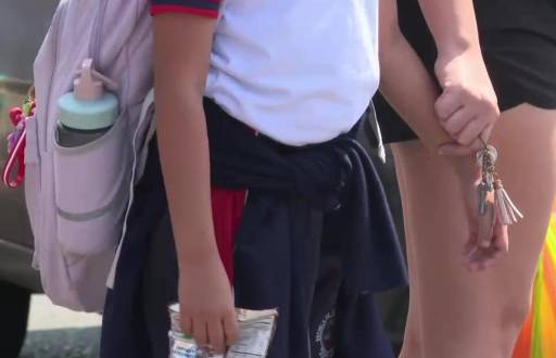 Imagen de una niña en Guayaquil.