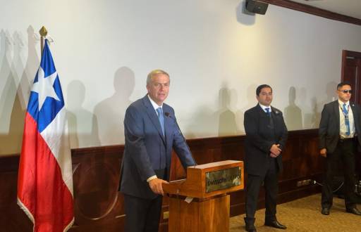 José Antonio Kast, presidente de Chile, en declaraciones a la prensa.