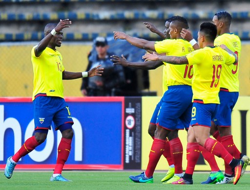Ecuador vence 3-0 a Chile tras el primer tiempo en Quito
