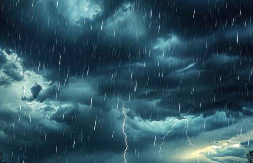 Lluvias y tormentas eléctricas.