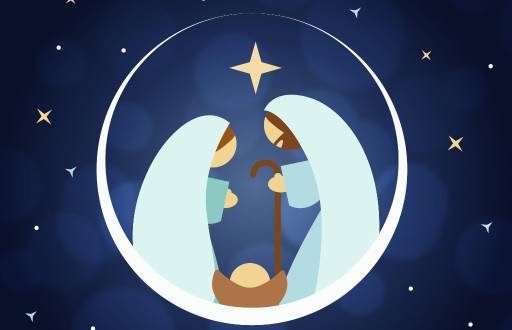 Imagen animada de Navidad.