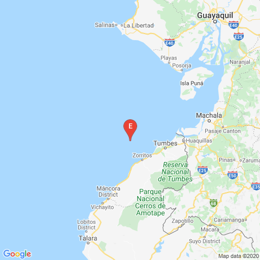 Se registró sismo de 5,29 cerca de Huaquillas