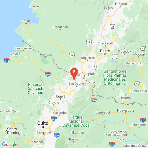 Sismo de magnitud 3,54 se registró en Carchi