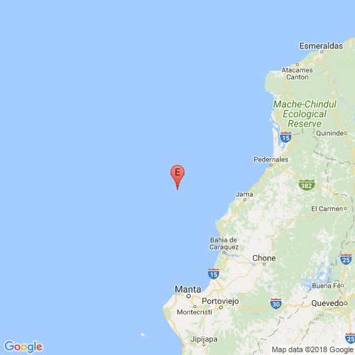 Geofísico: sismo de magnitud 5 en Jama, Manabí