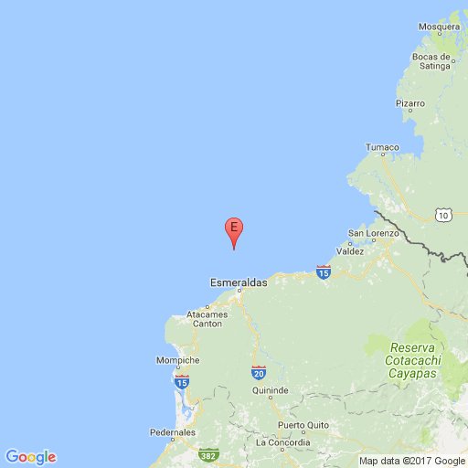 Sismo de magnitud 5 se registró en Esmeraldas, reportó Instituto Geofísico