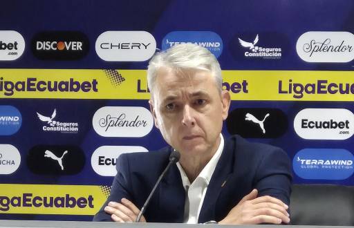 Tiago Nunes habló del armado de Liga de Quito para la próxima temporada.