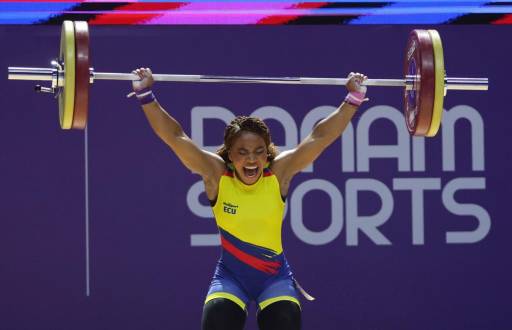 Jessica Palacios, atleta ecuatoriana.