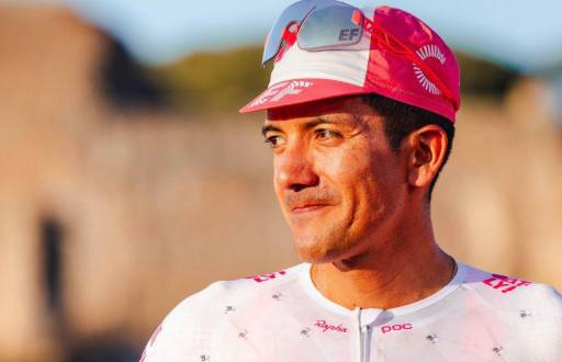 Richard Carapaz, ciclista ecuatoriano.