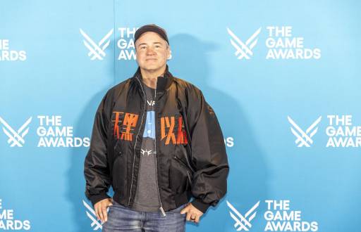 Vince Zampella en la alfombra de The Game Awards.