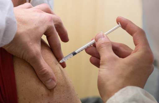 Imagen referencial de una persona vacunada.