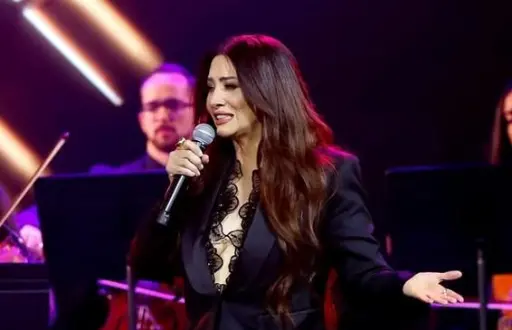 Myriam Hernández en la presentación de los Premios Grammy Latinos, el 9 de noviembre, en Las Vegas.
