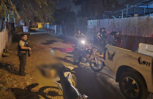 Imagen de una persona abatida por la Policía Nacional haciendo uso progresivo de la fuerza.
