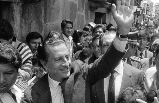 Exmandatario de Ecuador, Rodrigo Borja Cevallos.