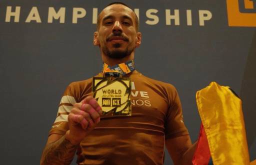 Andrés Alvarado, campeón mundial de Jiu-Jitsu