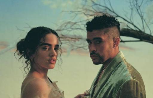Foto de Rosalía y Bad Bunny juntos, publicada por ella.