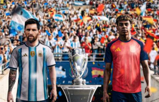 La selección de Argentina enfrentará a España en la Finalissima.