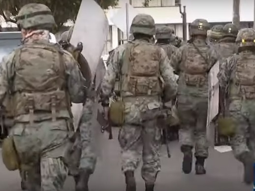 Fuerzas Armadas se preparan para futuras movilizaciones